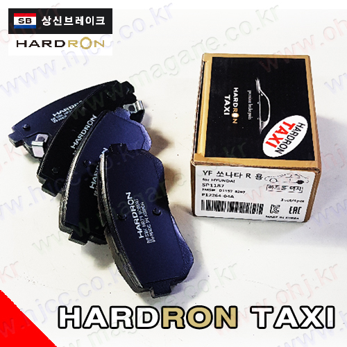 K7 하드론 브레이크 패드 뒤 58302 3RA00 택시용 SP1187 상신하드론